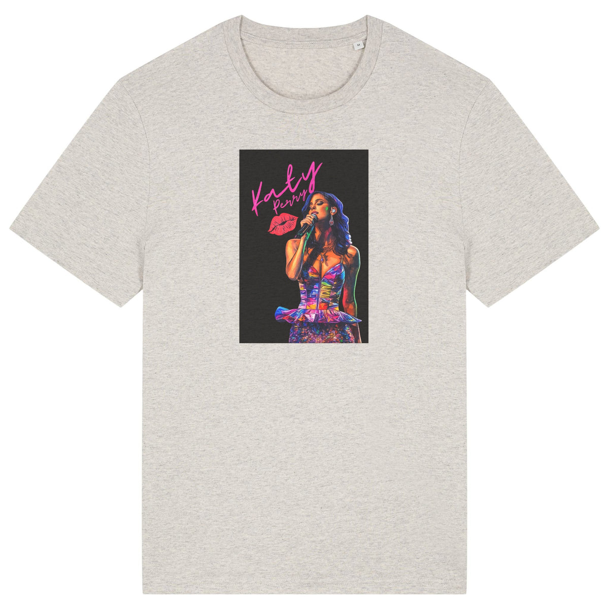 Katy Perry | T-Shirt | Adult | Crewneck Short Sleeve | 180gsm Medium Fit | Heather Haze