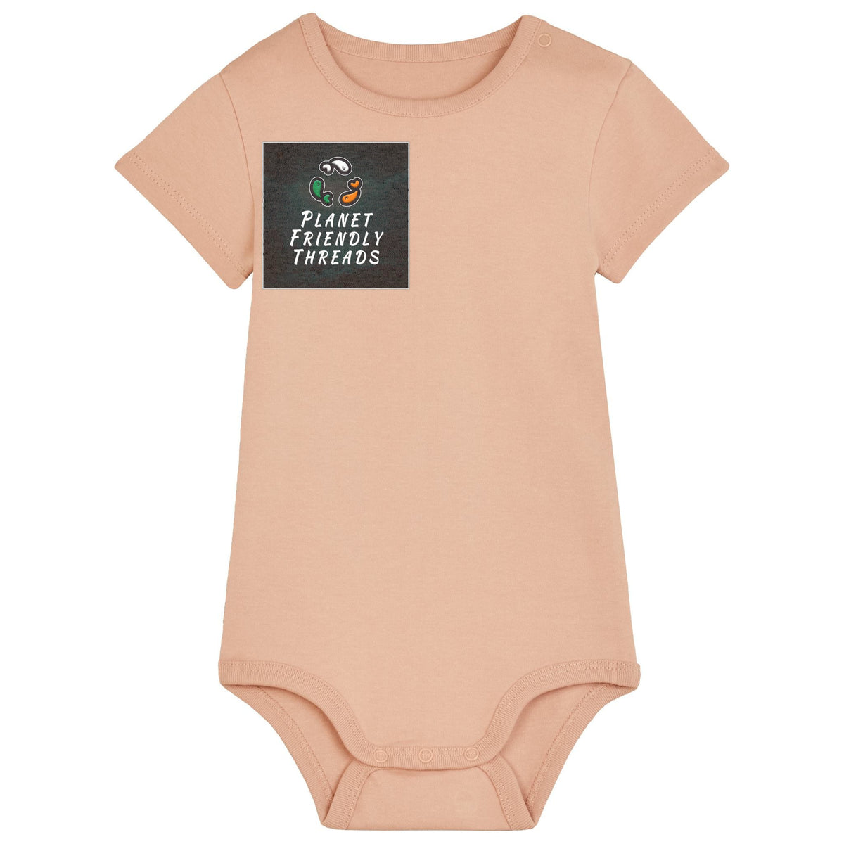 PFT Logo - dark | Other | Baby | Onesie | 210gsm Fitted | Fraiche Peche