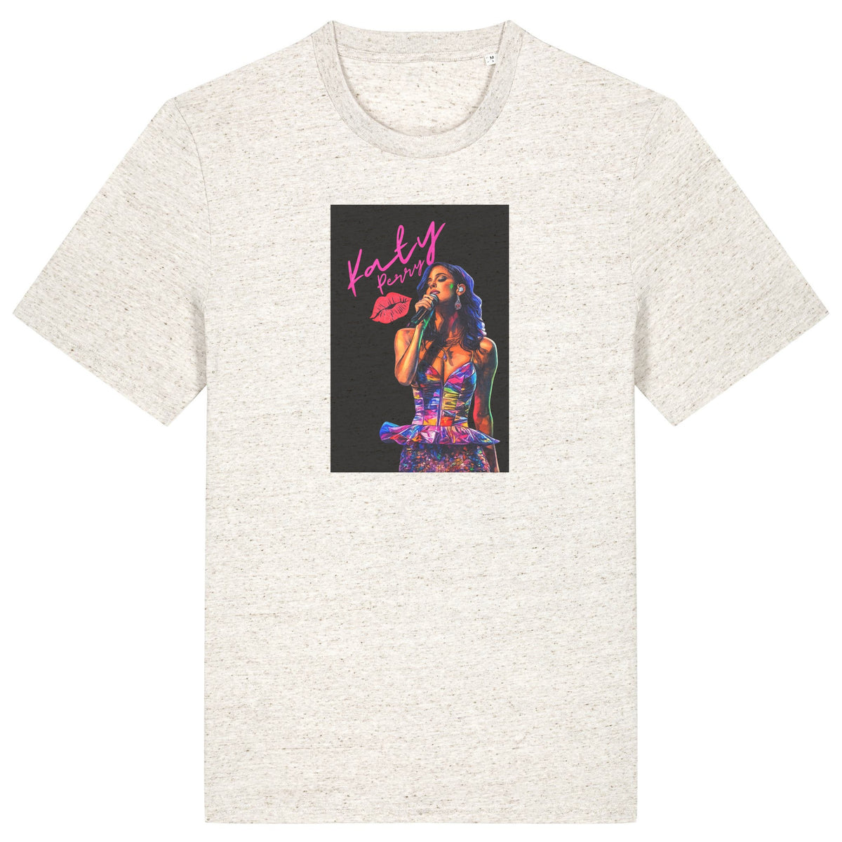 Katy Perry | T-Shirt | Adult | Crewneck Short Sleeve | 180gsm Medium Fit | Eco-Heather