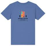 Magic Door Logo | T-Shirt | Kids | Crewneck Short Sleeve | 155gsm Medium Fit | Bright Blue