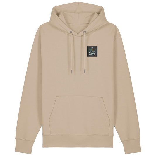 PFT Logo - dark | Hoodie | Adult | Cosy | 350gsm Medium Fit | Desert Dust