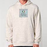 PFT Logo - SSSQUARE - Light Ocean | Hoodie | Adult | Cosy | 350gsm Medium Fit | Eco-Heather