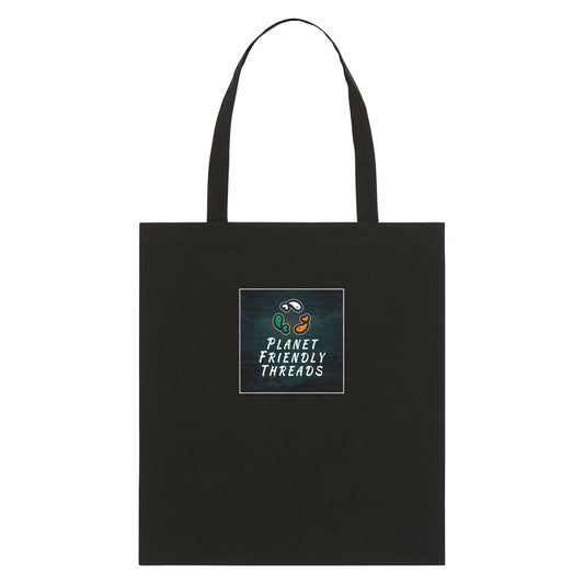 PFT Logo - dark | Other | Adult | Tote Bag | 160gsm | Black