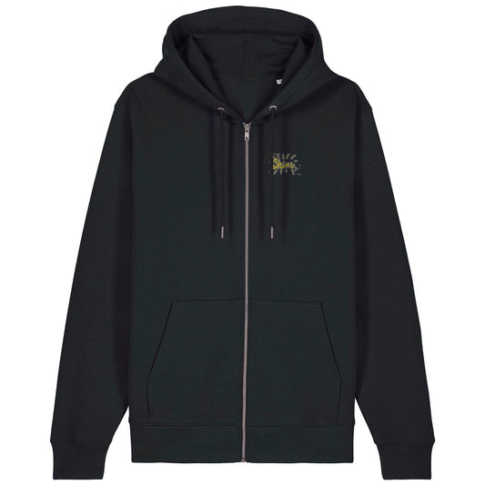 Shine | Hoodie | Adult | Zip | 350gsm Medium Fit | Black