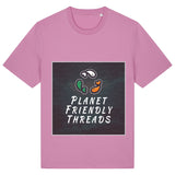 PFT Logo - dark | T-Shirt | Adult | Crewneck Short Sleeve | 180gsm Medium Fit | Bubble Pink