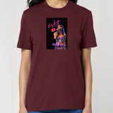Katy Perry | T-Shirt | Adult | Crewneck Short Sleeve | 180gsm Medium Fit | Burgundy