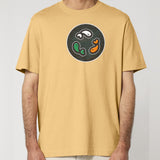 PFT Fish - Circle - Dark | T-Shirt | Adult | Crewneck Short Sleeve | 215gsm Relaxed Fit | Nispero