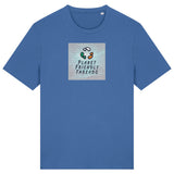 PFT Logo - SSSQUARE - Light Ocean | T-Shirt | Adult | Crewneck Short Sleeve | 180gsm Medium Fit | Mindful Blue