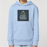 PFT Logo - dark | Hoodie | Kids | Cosy | 300gsm Medium Fit | Blue Soul