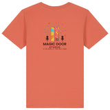 Magic Door Logo | T-Shirt | Kids | Crewneck Short Sleeve | 155gsm Medium Fit | Fiesta