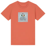 PFT Logo - SSSQUARE - Light Ocean | T-Shirt | Kids | Crewneck Short Sleeve | 155gsm Medium Fit | Fiesta