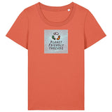 PFT Logo - SSSQUARE - Light Ocean | T-Shirt | Adult | Ladies Short Sleeve | 155gsm Fitted | Fiesta