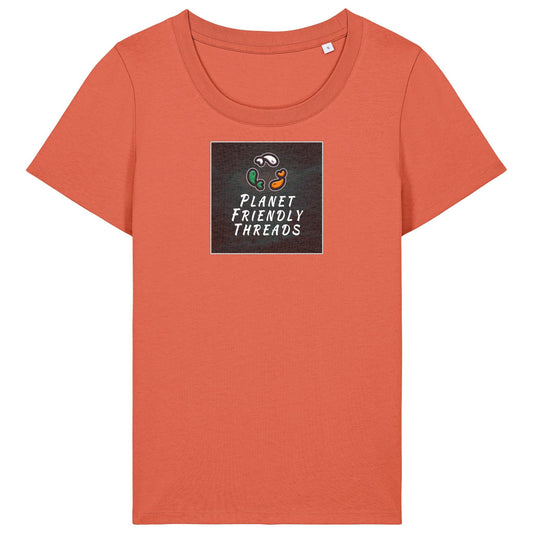PFT Logo - dark | T-Shirt | Adult | Ladies Short Sleeve | 155gsm Fitted | Fiesta