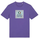 PFT Logo - SSSQUARE - Light Ocean | T-Shirt | Adult | Crewneck Short Sleeve | 180gsm Medium Fit | Purple Love