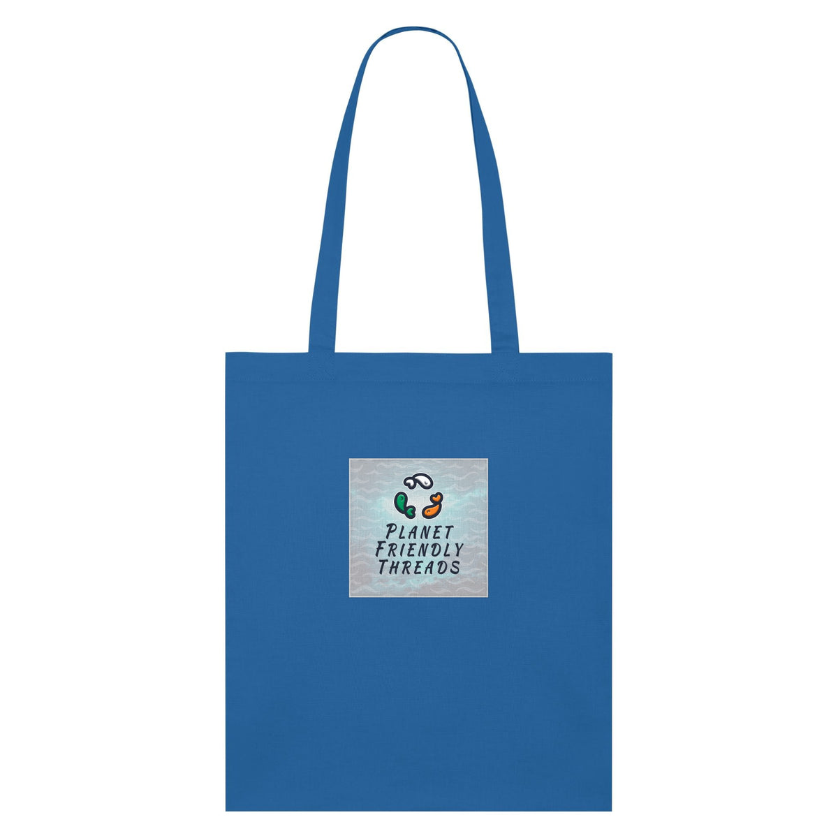 PFT Logo - SSSQUARE - Light Ocean | Other | Adult | Tote Bag | 160gsm | Royal Blue