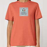 PFT Logo - SSSQUARE - Light Ocean | T-Shirt | Adult | Crewneck Short Sleeve | 215gsm Relaxed Fit | Fiesta