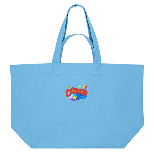 Believe 2 | Other | Adult | Shopping Bag | 400gsm | Aqua Blue