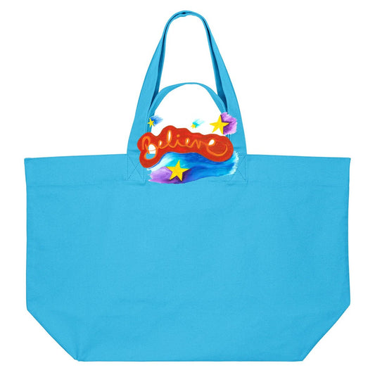 Believe 2 | Other | Adult | Shopping Bag | 400gsm | Aqua Blue