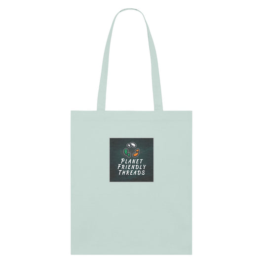 PFT Logo - dark | Other | Adult | Tote Bag | 160gsm | Caribbean Blue