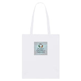 PFT Logo - SSSQUARE - Light Ocean | Other | Adult | Tote Bag | 160gsm | White