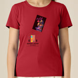 Katy Perry | T-Shirt | Adult | Ladies Short Sleeve | 155gsm Fitted | Red
