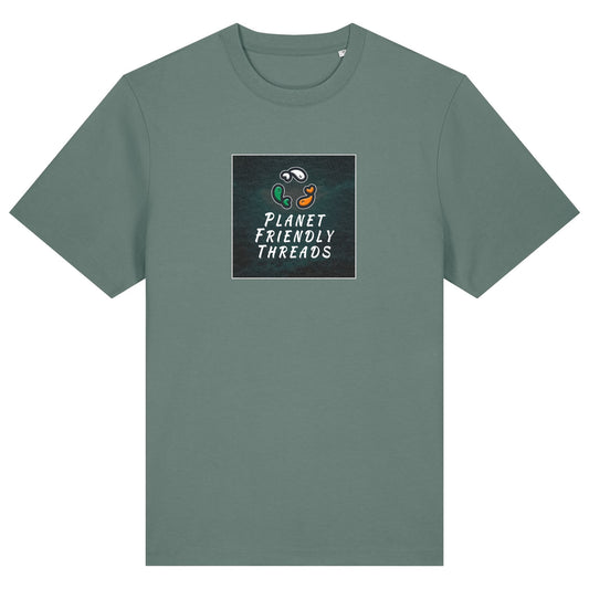 PFT Logo - dark | T-Shirt | Adult | Crewneck Short Sleeve | 215gsm Relaxed Fit | Green Bay