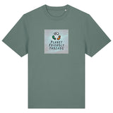 PFT Logo - SSSQUARE - Light Ocean | T-Shirt | Adult | Crewneck Short Sleeve | 215gsm Relaxed Fit | Green Bay