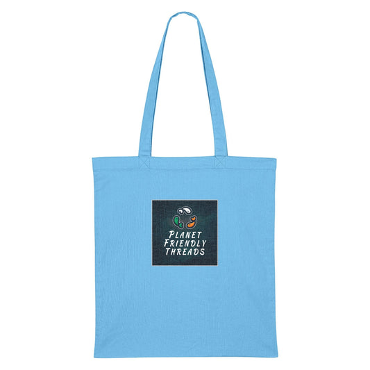 PFT Logo - dark | Other | Adult | Tote Bag | 160gsm | Aqua Blue