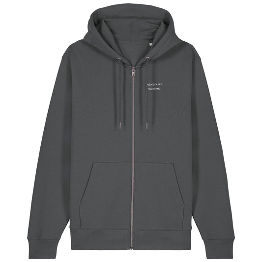 I'M FUCKING AMAZING | Hoodie | Adult | Zip | 350gsm Medium Fit | Anthracite