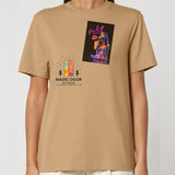 Katy Perry | T-Shirt | Adult | Crewneck Short Sleeve | 215gsm Relaxed Fit | Latte