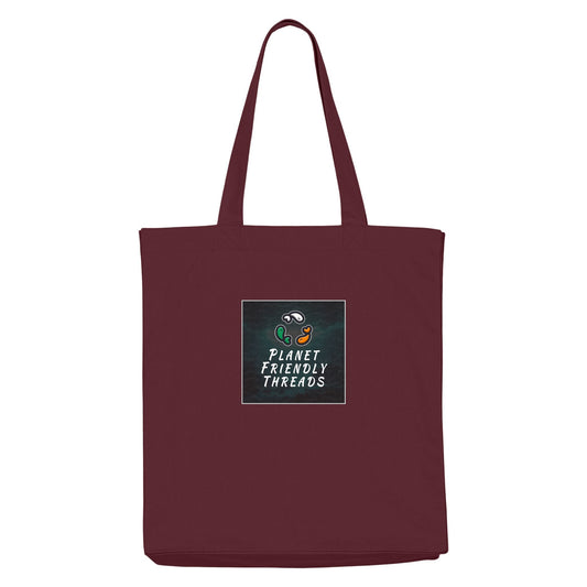 PFT Logo - dark | Other | Adult | Tote Bag | 220gsm | Burgundy