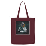 PFT Logo - dark | Other | Adult | Tote Bag | 220gsm | Burgundy
