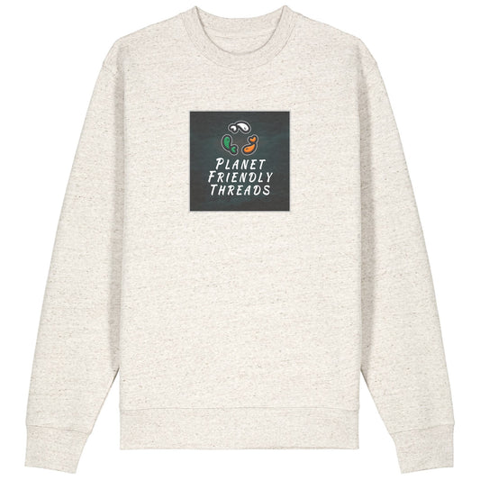 PFT Logo - dark | Jumper | Adult | Crewneck | 350gsm Medium Fit | Eco-Heather