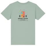 Magic Door Logo | T-Shirt | Kids | Crewneck Short Sleeve | 155gsm Medium Fit | Aloe