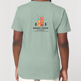Magic Door Logo | T-Shirt | Kids | Crewneck Short Sleeve | 155gsm Medium Fit | Aloe