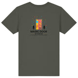 Magic Door Logo | T-Shirt | Kids | Crewneck Short Sleeve | 155gsm Medium Fit | Khaki