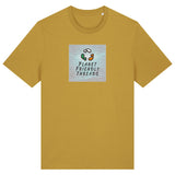 PFT Logo - SSSQUARE - Light Ocean | T-Shirt | Adult | Crewneck Short Sleeve | 180gsm Medium Fit | Ochre
