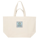 PFT Logo - SSSQUARE - Light Ocean | Other | Adult | Shopping Bag | 400gsm | Natural Raw