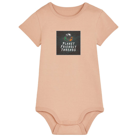 PFT Logo - dark | Other | Baby | Onesie | 210gsm Fitted | Fraiche Peche