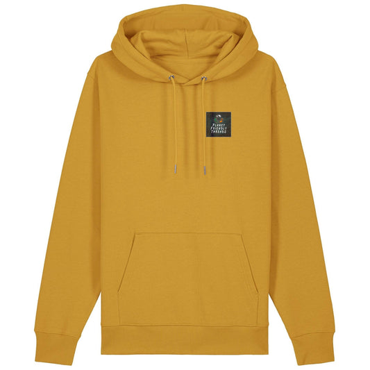PFT Logo - dark | Hoodie | Adult | Cosy | 350gsm Medium Fit | Ochre