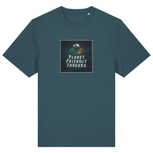 PFT Logo - dark | T-Shirt | Adult | Crewneck Short Sleeve | 215gsm Relaxed Fit | Stargazer