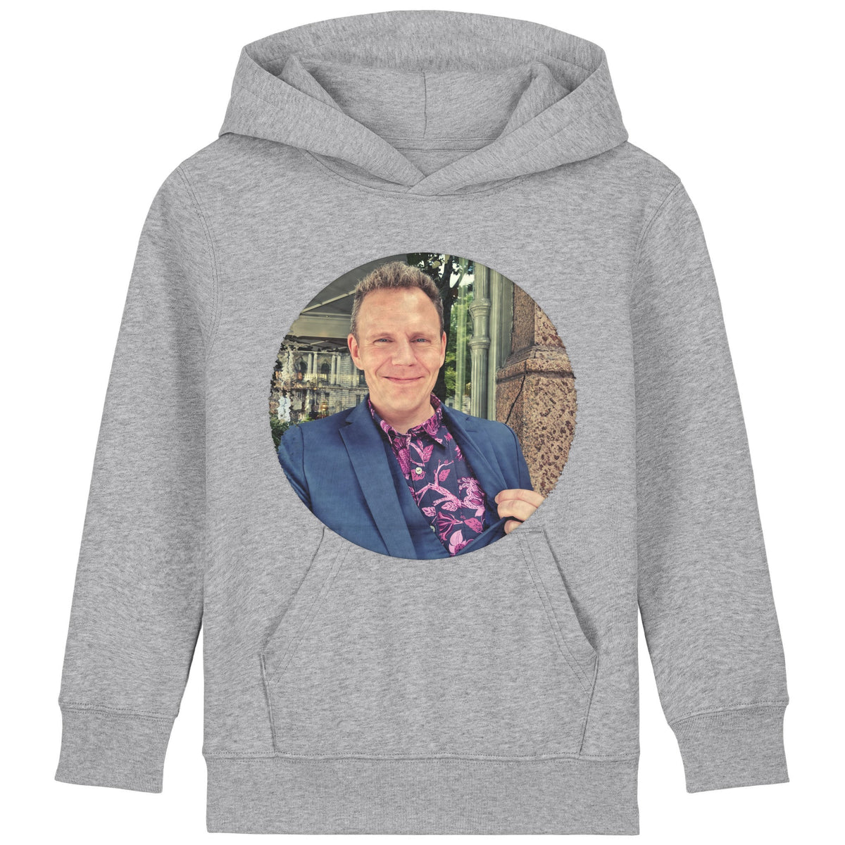 Suit | Hoodie | Kids | Cosy | 300gsm Medium Fit | Heather Grey