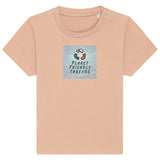 PFT Logo - SSSQUARE - Light Ocean | T-Shirt | Baby | Crewneck Short Sleeve | 155gsm Medium Fit | Fraiche Peche