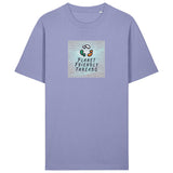 PFT Logo - SSSQUARE - Light Ocean | T-Shirt | Adult | Crewneck Short Sleeve | 215gsm Relaxed Fit | Violet