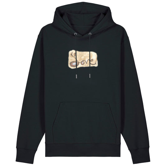 Love | Hoodie | Adult | Cosy | 350gsm Medium Fit | Black