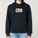 Love | Hoodie | Adult | Cosy | 350gsm Medium Fit | Black
