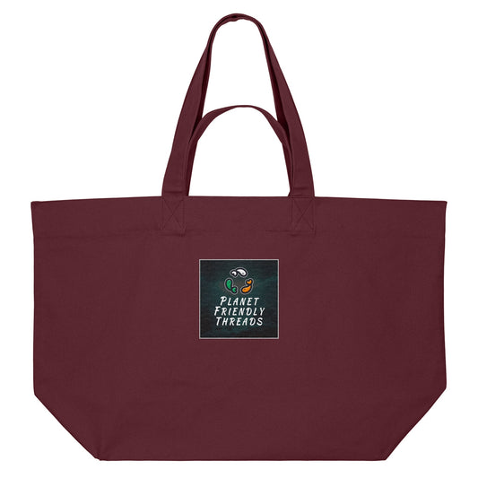 PFT Logo - dark | Other | Adult | Shopping Bag | 400gsm | Burgundy