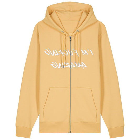 I'M FUCKING AMAZING | Hoodie | Adult | Zip | 350gsm Medium Fit | Nispero