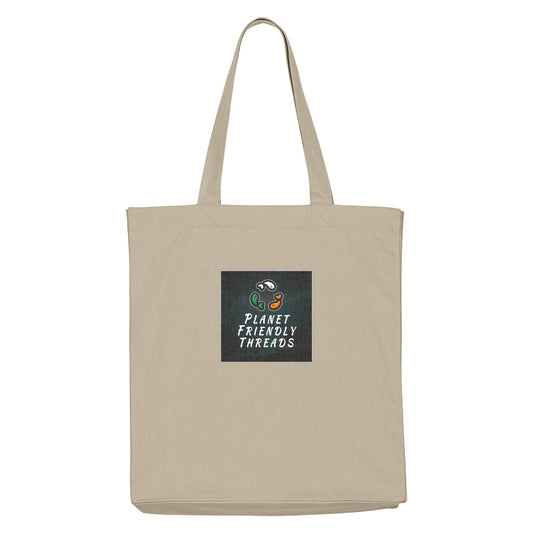 PFT Logo - dark | Other | Adult | Tote Bag | 220gsm | Desert Dust