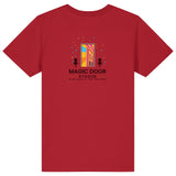 Magic Door Logo | T-Shirt | Kids | Crewneck Short Sleeve | 155gsm Medium Fit | Red